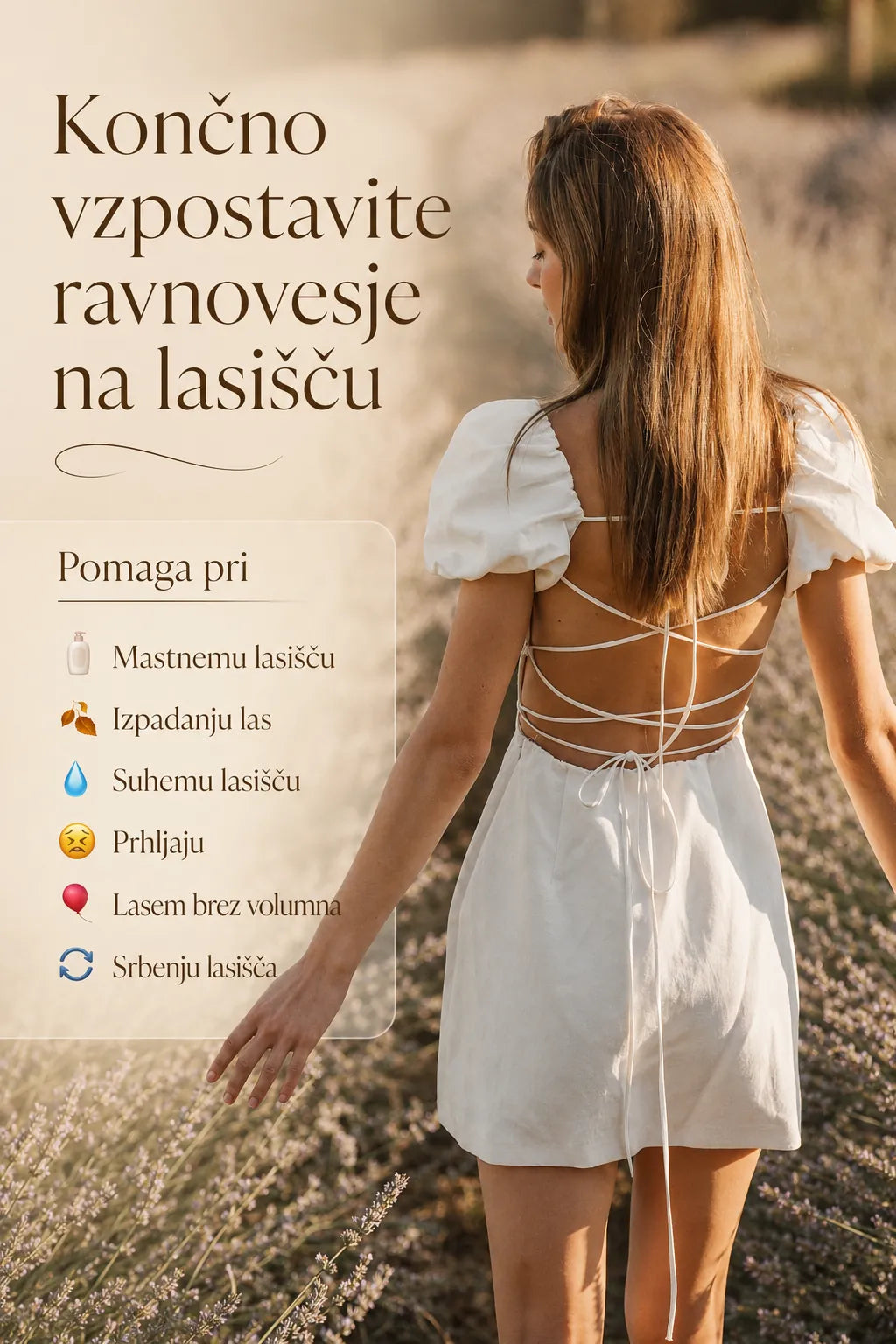 Hranilno olje za lasišče
